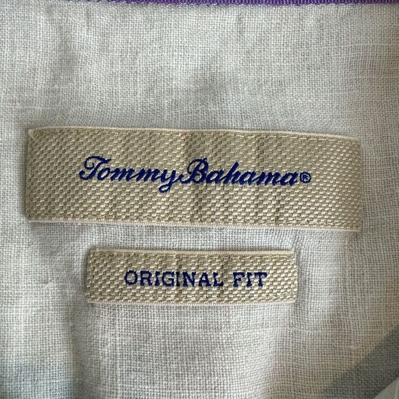 Vintage Tommy Bahama Silk Aloha Camp Shirt XXL - Picture 4 of 8